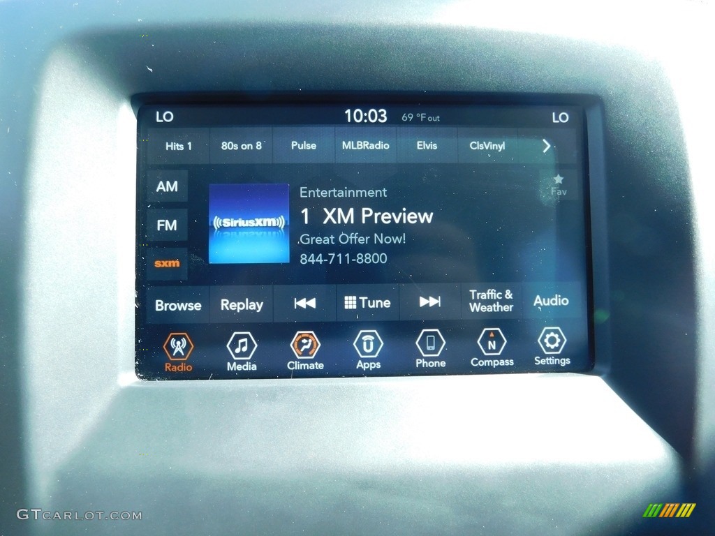 2020 Compass Latitude 4x4 - Jazz Blue Pearl / Black photo #12