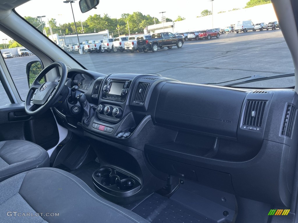 2015 Ram ProMaster 1500 Low Roof Cargo Van Gray Dashboard Photo #144421286