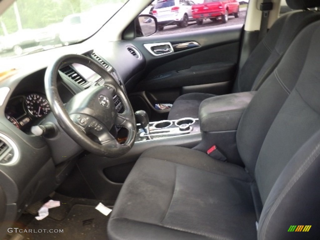 2014 Pathfinder SV AWD - Super Black / Charcoal photo #7