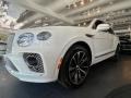 Ghost White Pearlescent by Mulliner 2022 Bentley Bentayga V8 Exterior
