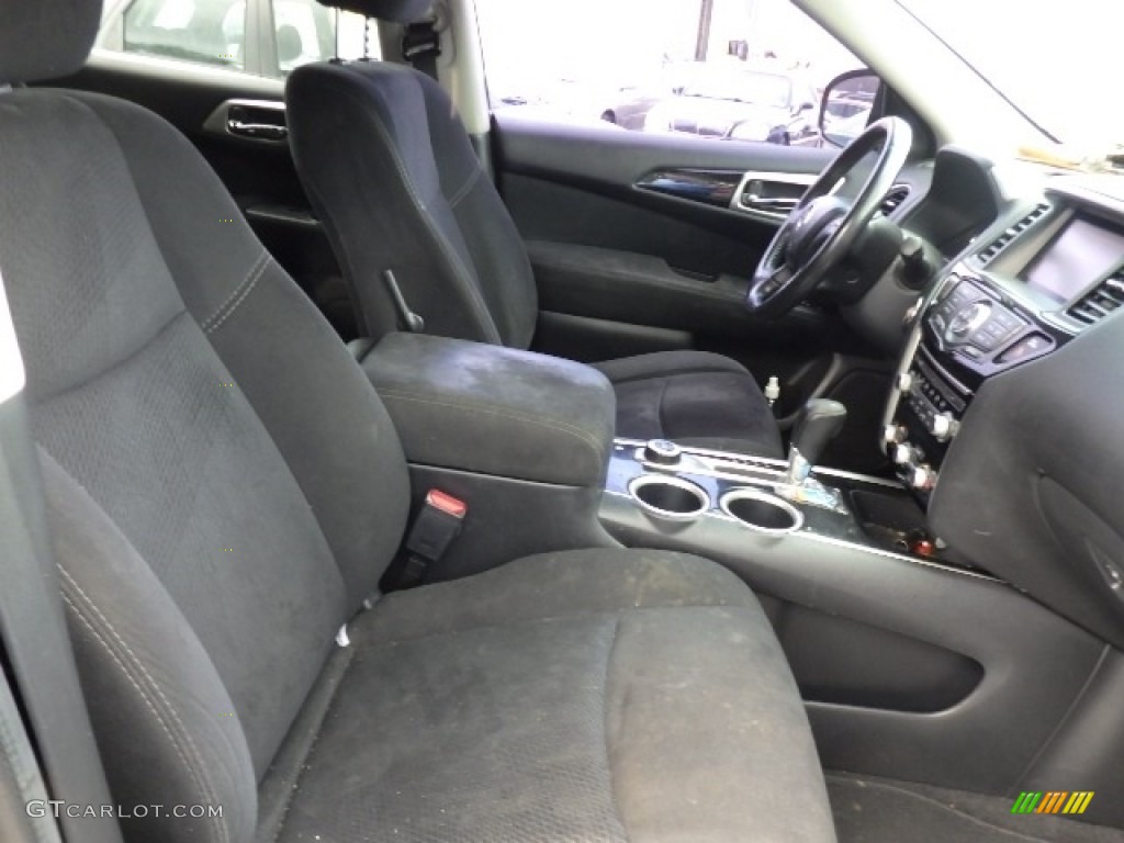 2014 Pathfinder SV AWD - Super Black / Charcoal photo #8