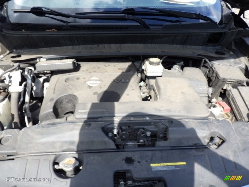 2014 Pathfinder SV AWD - Super Black / Charcoal photo #14