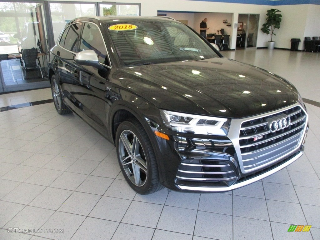 Mythos Black Metallic 2018 Audi SQ5 3.0 TFSI Premium Plus Exterior Photo #144422648