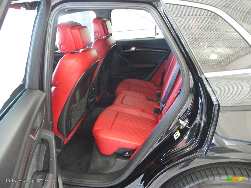 Magma Red Interior 2018 Audi SQ5 3.0 TFSI Premium Plus Photo #144422735