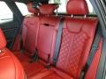 2018 Audi SQ5 Magma Red Interior Rear Seat Photo