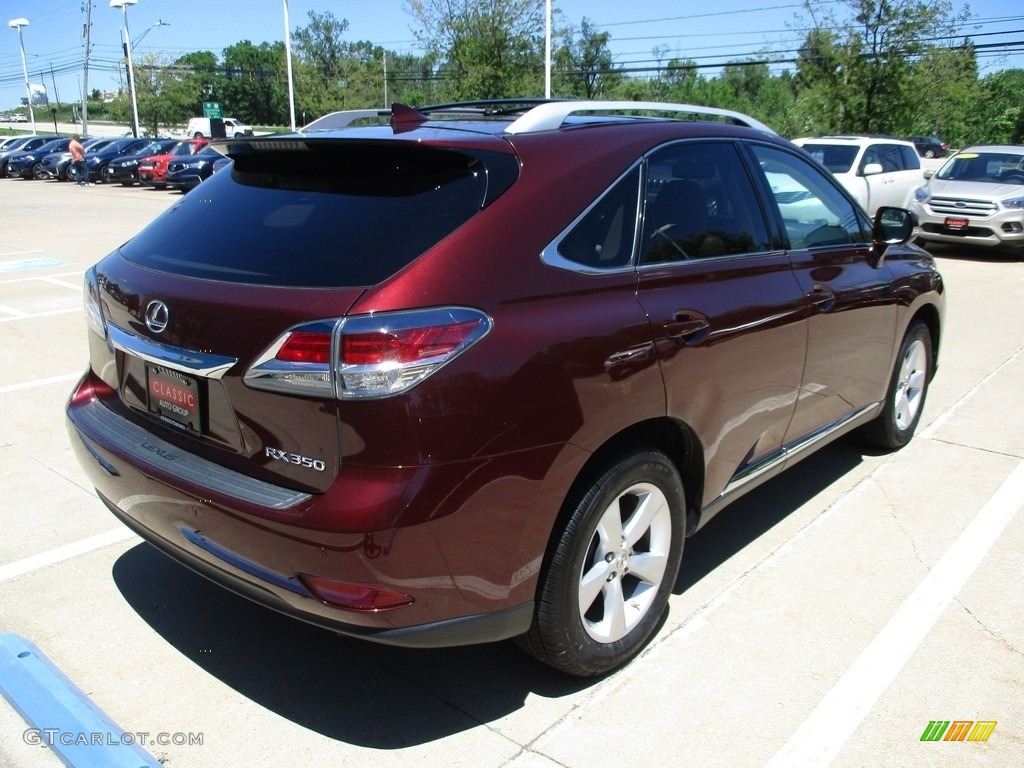 2014 RX 350 AWD - Claret Mica / Parchment photo #5