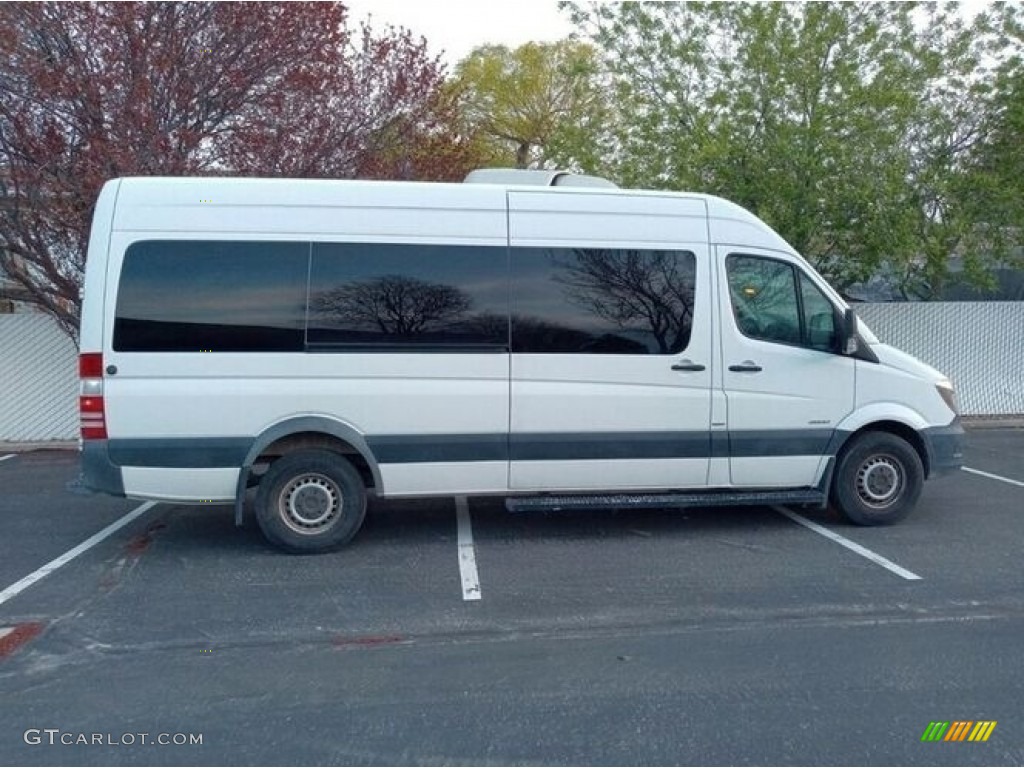 2015 Sprinter 2500 High Roof Passenger Van - Arctic White / Black photo #1