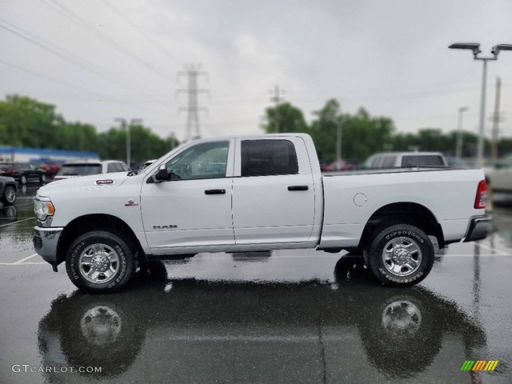 Bright White 2021 Ram 2500 Tradesman Crew Cab 4x4 Exterior Photo #144423162