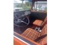 1974 Volkswagen Bus Camping Orange Interior Interior Photo