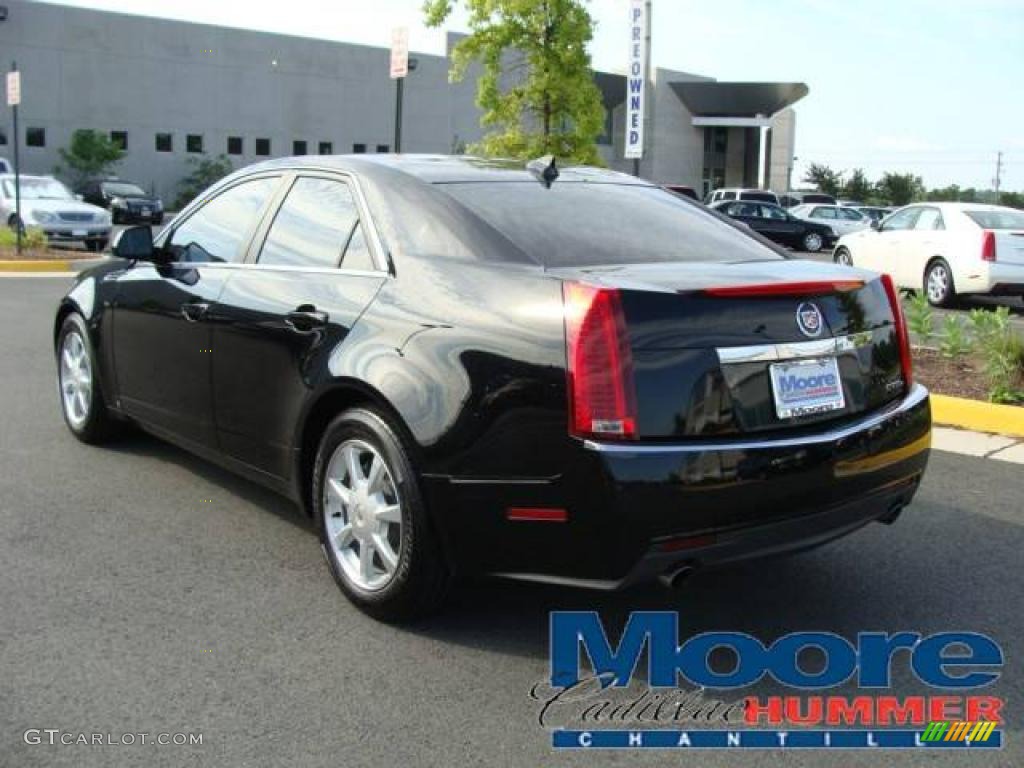 2009 CTS 4 AWD Sedan - Black Raven / Ebony photo #19