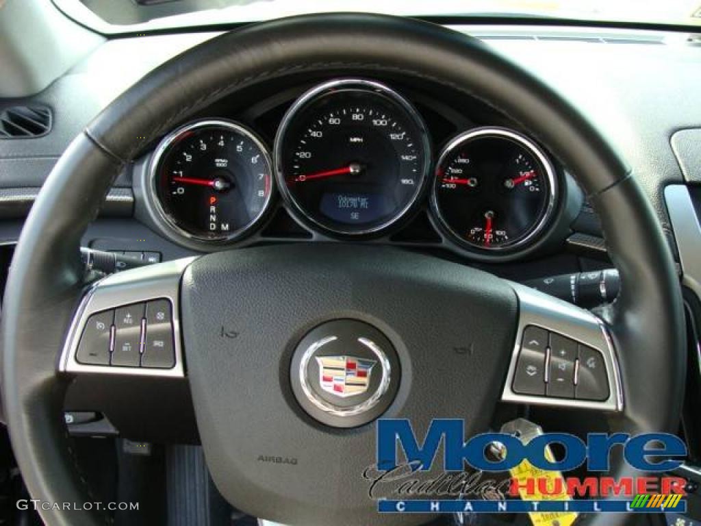 2009 CTS 4 AWD Sedan - Black Raven / Ebony photo #20