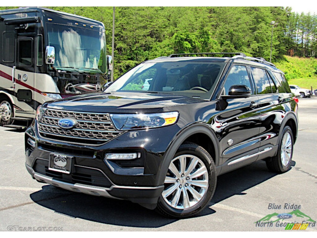 2022 Explorer King Ranch 4WD - Agate Black Metallic / King Ranch Mesa/Norias photo #1