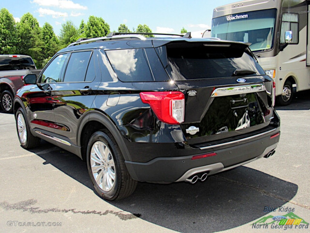 2022 Explorer King Ranch 4WD - Agate Black Metallic / King Ranch Mesa/Norias photo #3