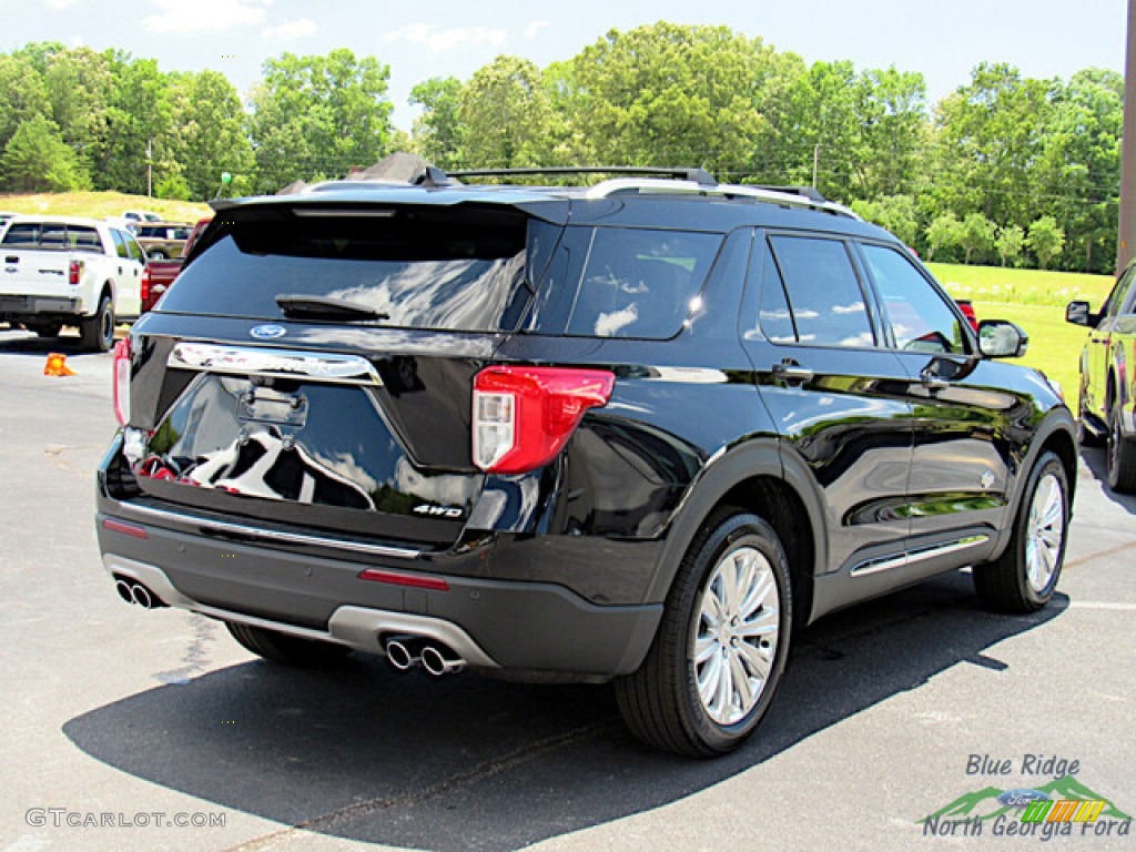 2022 Explorer King Ranch 4WD - Agate Black Metallic / King Ranch Mesa/Norias photo #5