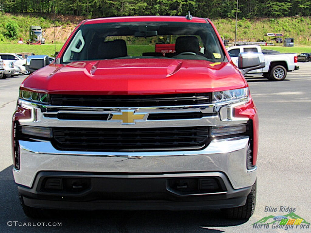 2021 Silverado 1500 LT Crew Cab 4x4 - Cherry Red Tintcoat / Jet Black photo #8