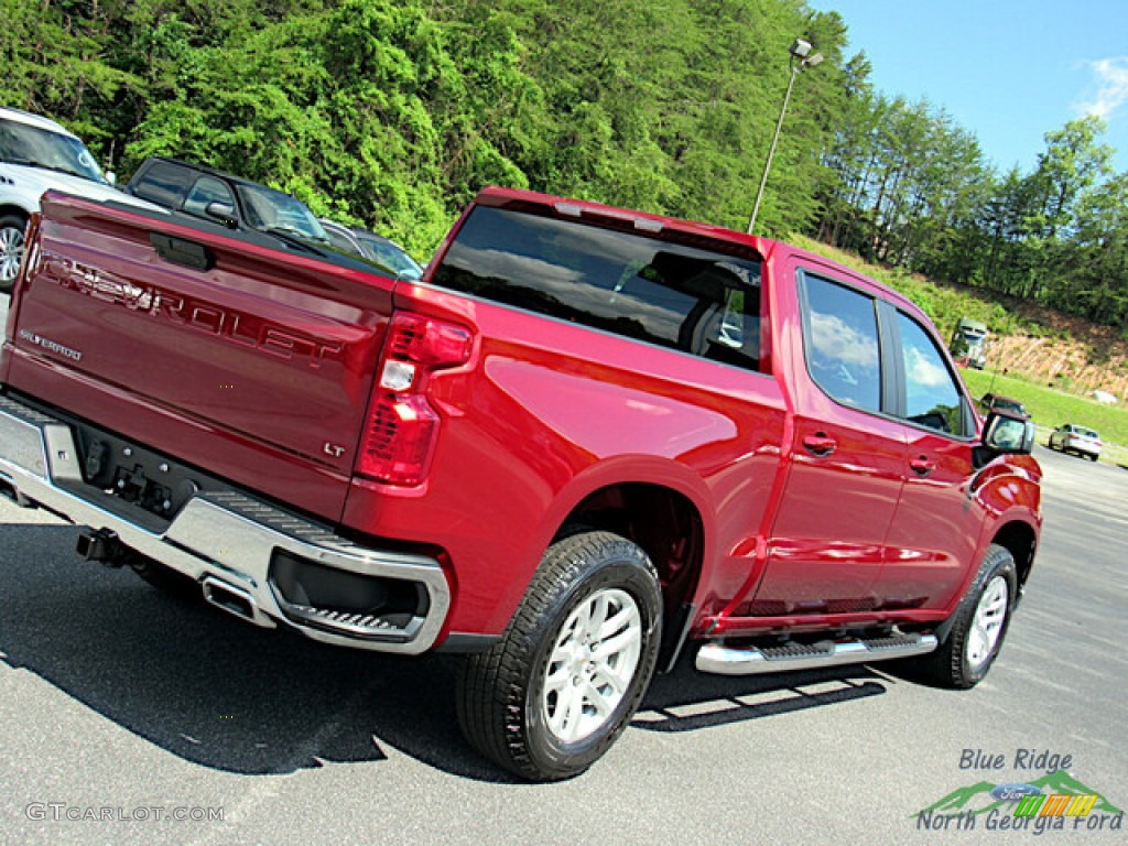 2021 Silverado 1500 LT Crew Cab 4x4 - Cherry Red Tintcoat / Jet Black photo #27