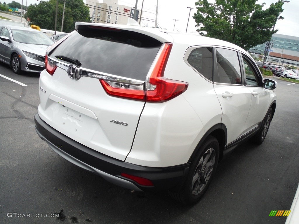 2019 CR-V EX-L AWD - Platinum White Pearl / Gray photo #7