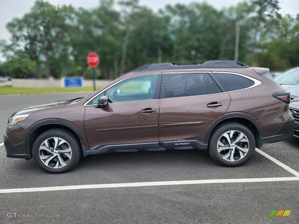 2020 Outback 2.5i Limited - Cinnamon Brown Pearl / Slate Black photo #8