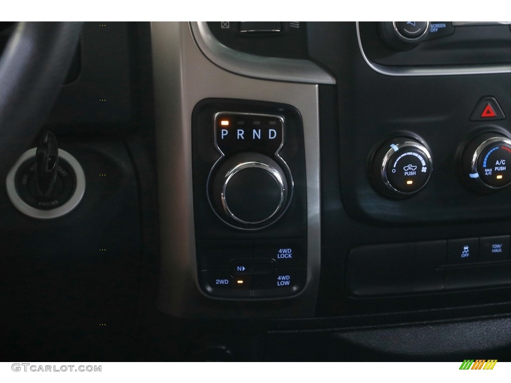 2017 1500 Big Horn Quad Cab 4x4 - Bright Silver Metallic / Black/Diesel Gray photo #12