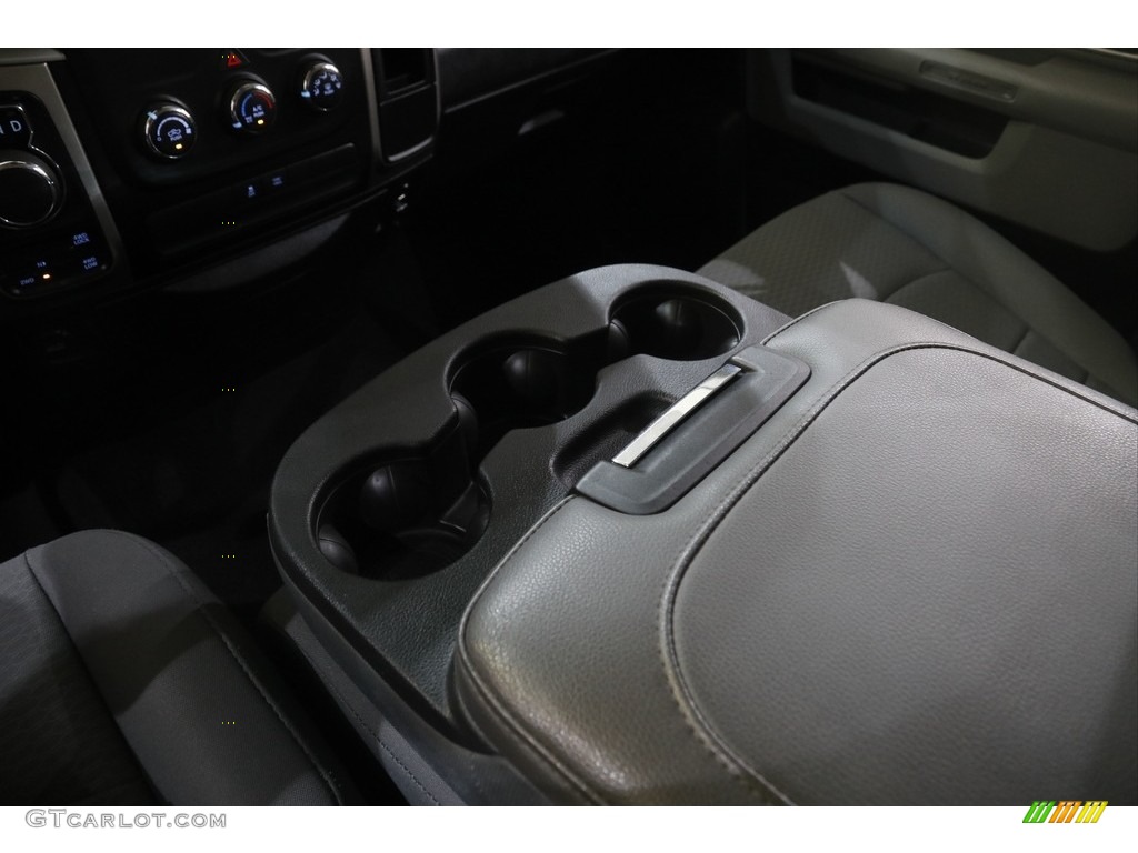 2017 1500 Big Horn Quad Cab 4x4 - Bright Silver Metallic / Black/Diesel Gray photo #13