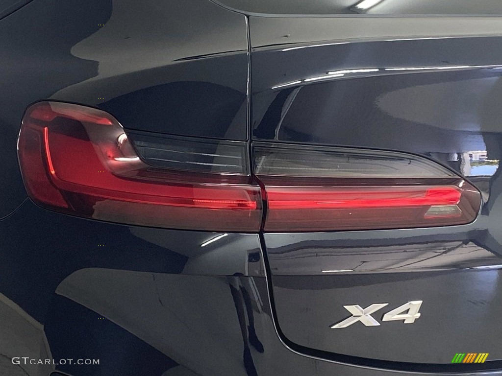 2022 X4 xDrive30i - Carbon Black Metallic / Tacora Red photo #6