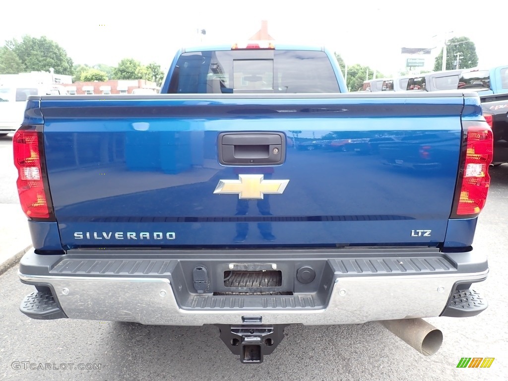 2019 Silverado 2500HD LTZ Crew Cab 4WD - Deep Ocean Blue Metallic / Jet Black photo #4