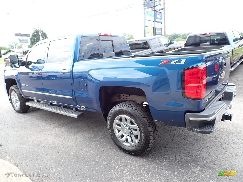 2019 Silverado 2500HD LTZ Crew Cab 4WD - Deep Ocean Blue Metallic / Jet Black photo #5