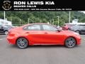 Fire Orange 2022 Kia Forte GT-Line