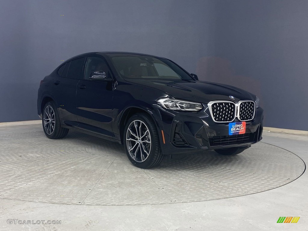 2022 X4 xDrive30i - Carbon Black Metallic / Tacora Red photo #27