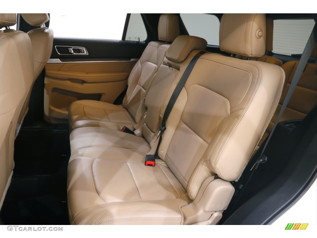 2017 Explorer Limited - White Platinum / Medium Light Camel photo #18