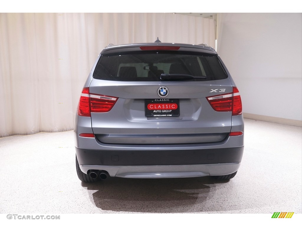 2011 X3 xDrive 28i - Space Gray Metallic / Black Nevada Leather photo #19