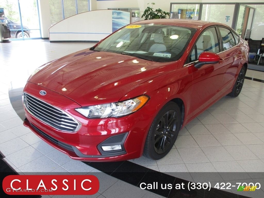 2020 Fusion SE - Rapid Red / Medium Light Stone photo #1