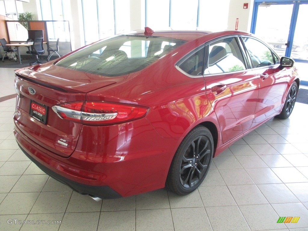 2020 Fusion SE - Rapid Red / Medium Light Stone photo #7