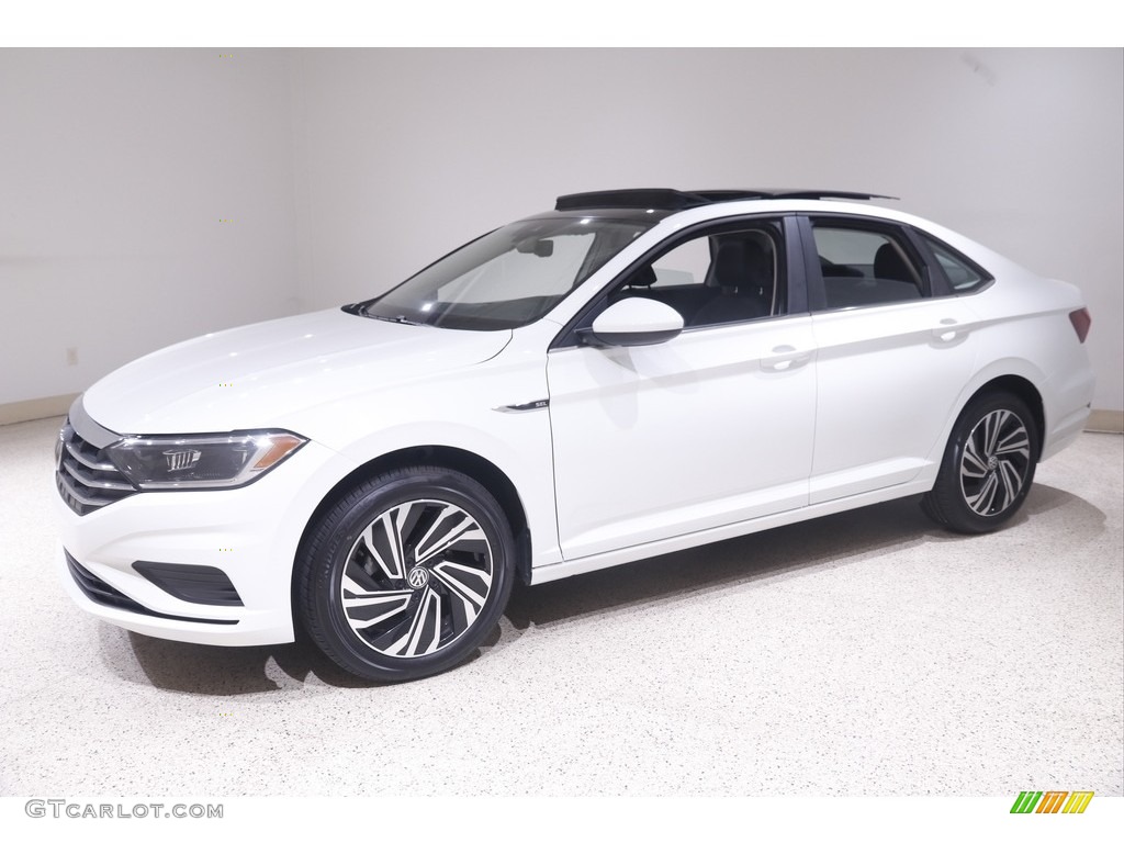 2020 Jetta SEL - Pure White / Titan Black photo #3