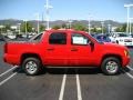 2009 Victory Red Chevrolet Avalanche LS  photo #4