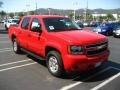 2009 Victory Red Chevrolet Avalanche LS  photo #5