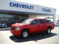 2009 Victory Red Chevrolet Avalanche LS  photo #7