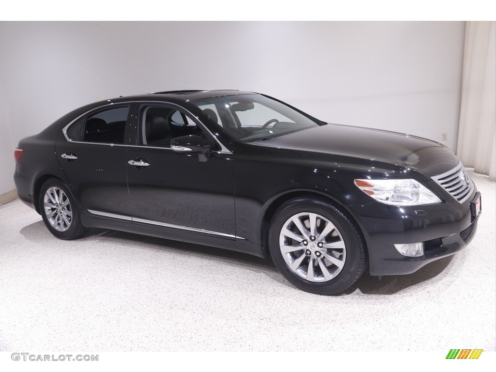 2010 LS 460 AWD - Obsidian Black / Black photo #1