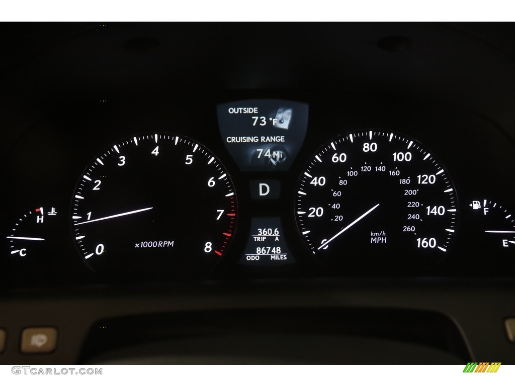 2010 LS 460 AWD - Obsidian Black / Black photo #8