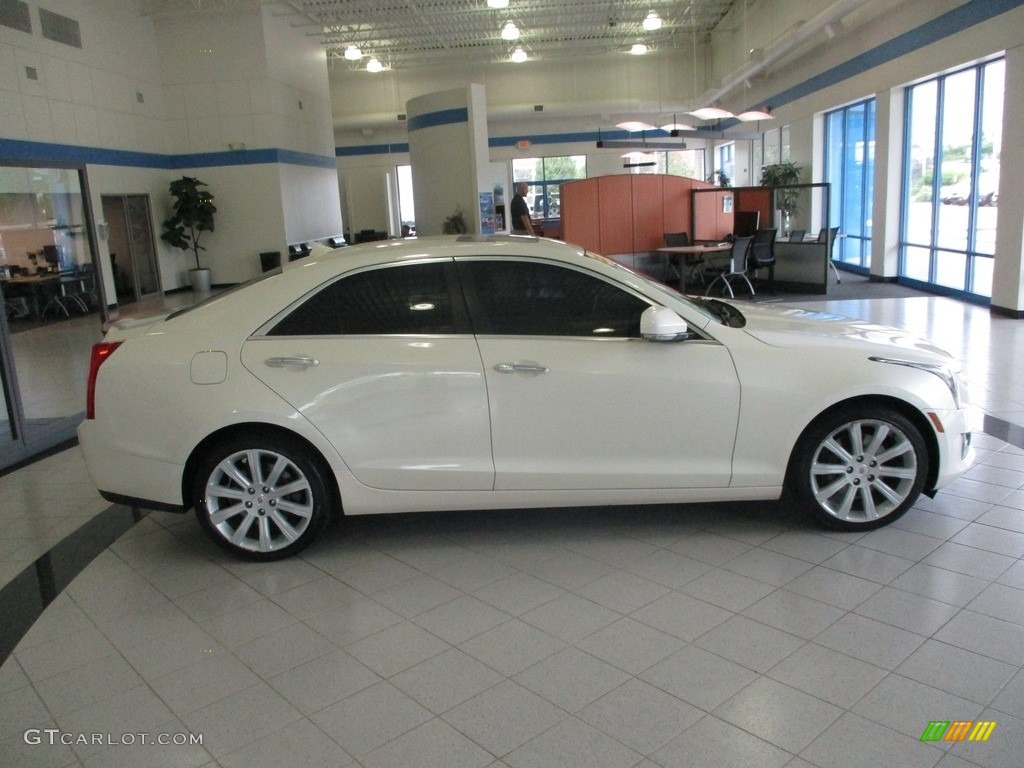 White Diamond Tricoat 2014 Cadillac ATS 3.6L AWD Exterior Photo #144429376