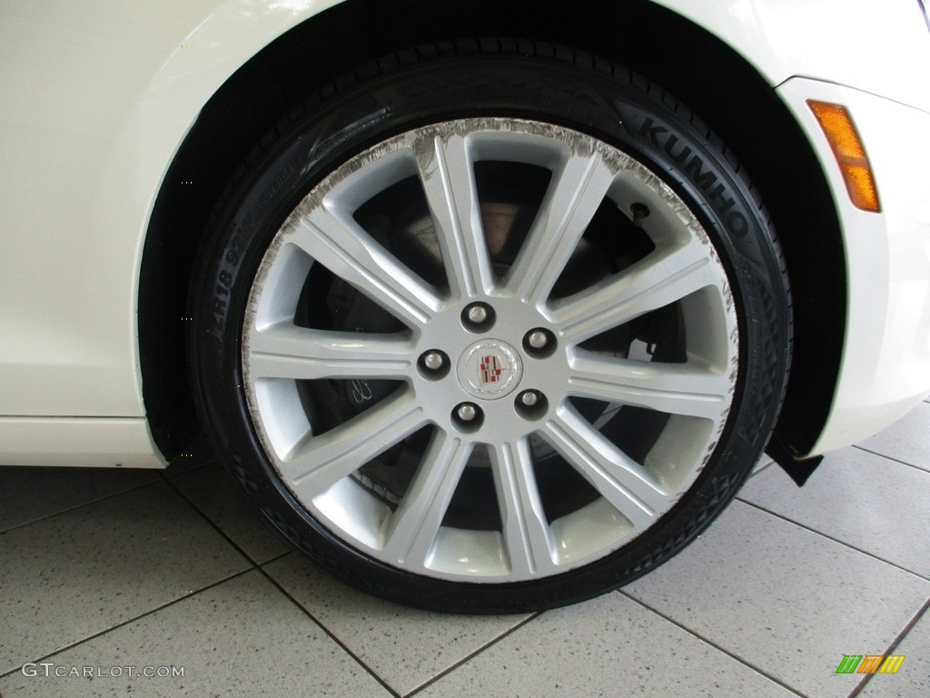 2014 ATS 3.6L AWD - White Diamond Tricoat / Jet Black/Jet Black photo #5