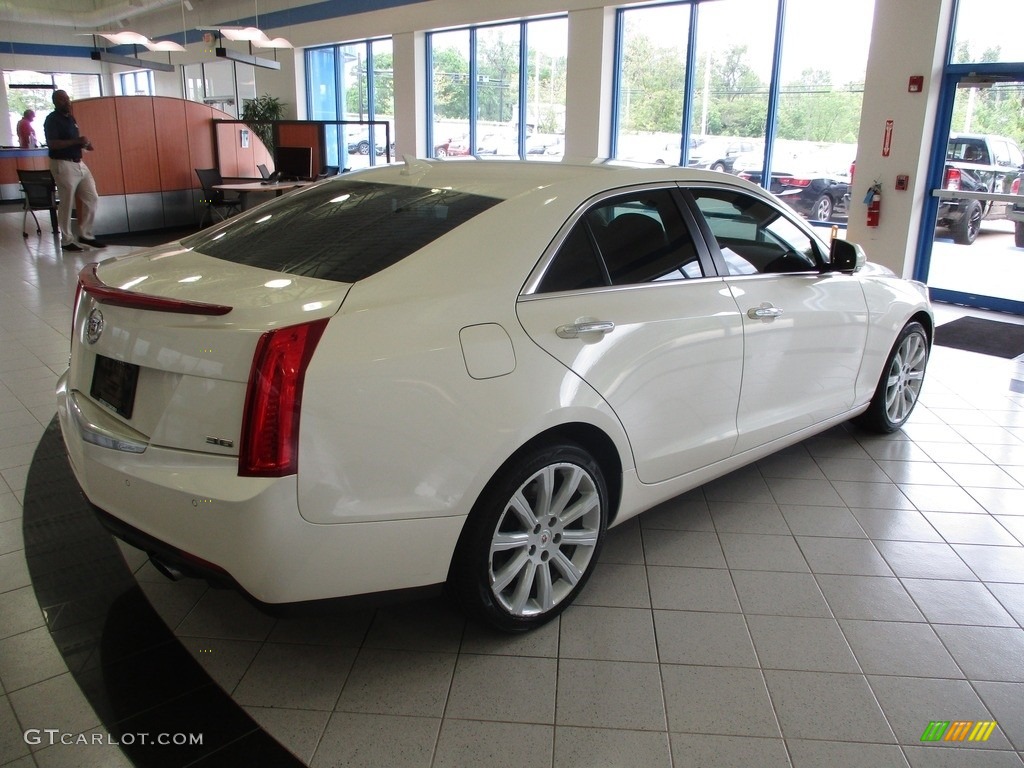 2014 ATS 3.6L AWD - White Diamond Tricoat / Jet Black/Jet Black photo #7