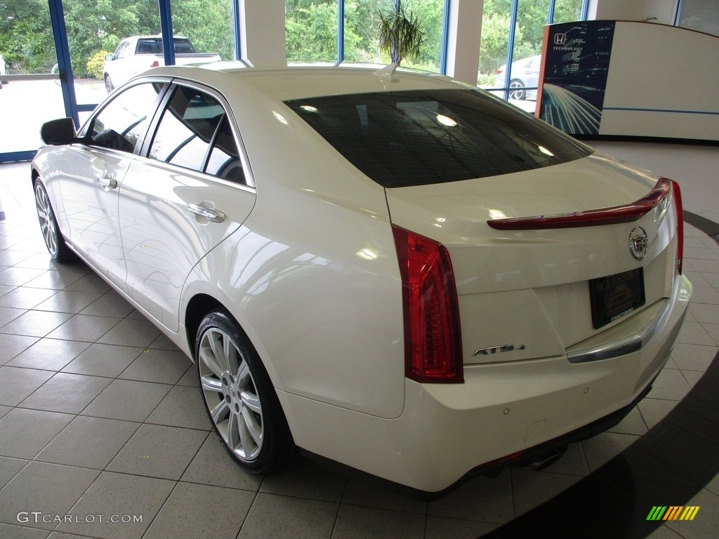 2014 ATS 3.6L AWD - White Diamond Tricoat / Jet Black/Jet Black photo #9