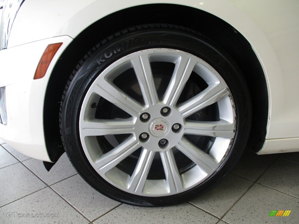 2014 ATS 3.6L AWD - White Diamond Tricoat / Jet Black/Jet Black photo #12