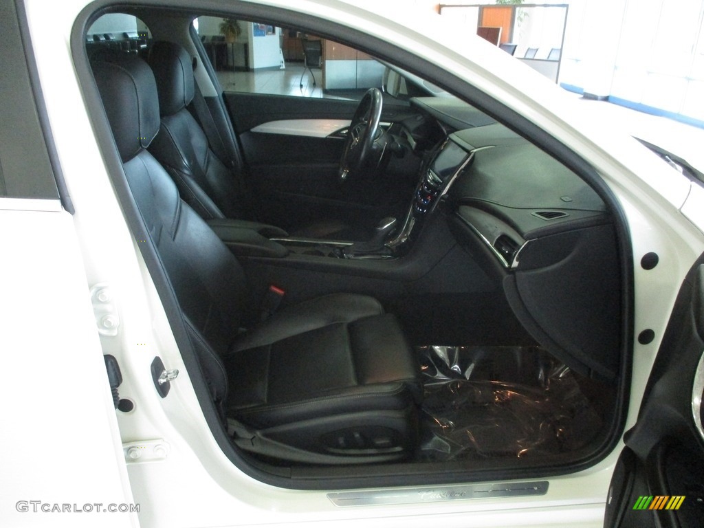 2014 ATS 3.6L AWD - White Diamond Tricoat / Jet Black/Jet Black photo #16