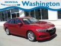 2020 Radiant Red Metallic Honda Accord LX Sedan  photo #1