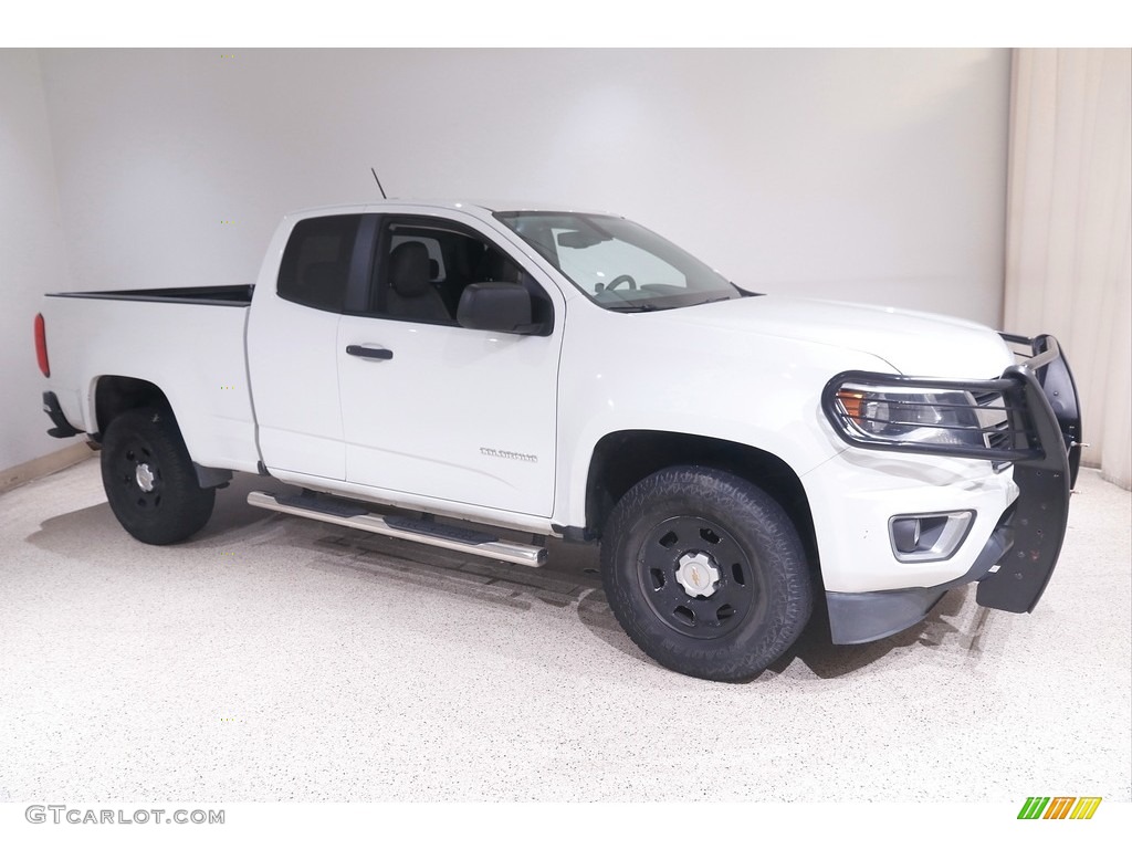 2015 Colorado WT Extended Cab - Summit White / Jet Black/Dark Ash photo #1