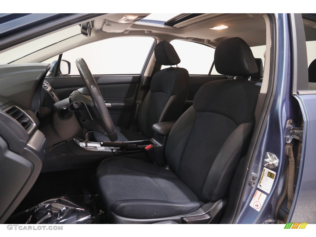 2016 Impreza 2.0i Premium 4-door - Quartz Blue Pearl / Black photo #5