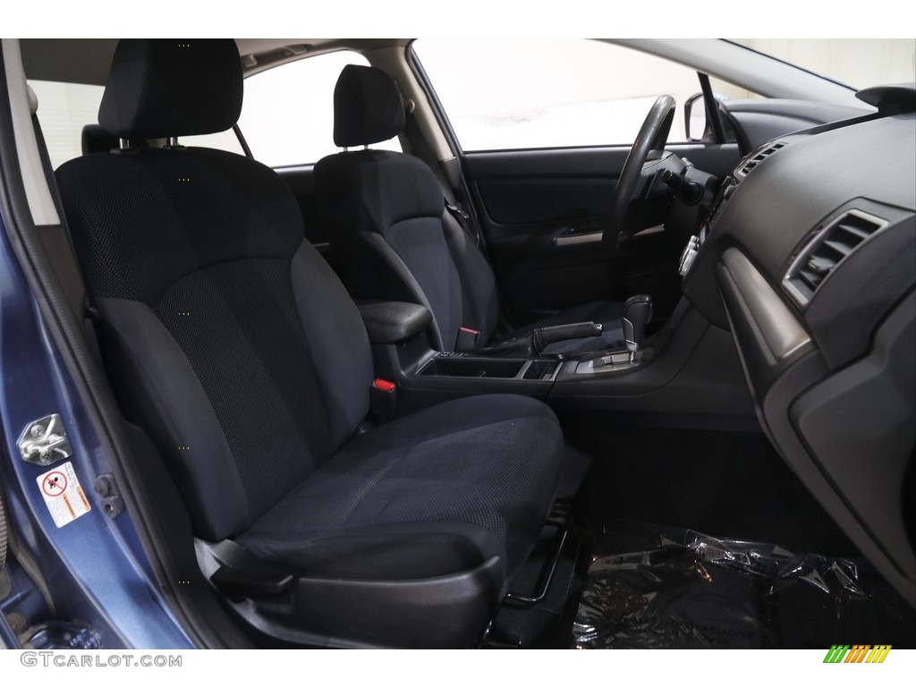 2016 Impreza 2.0i Premium 4-door - Quartz Blue Pearl / Black photo #17