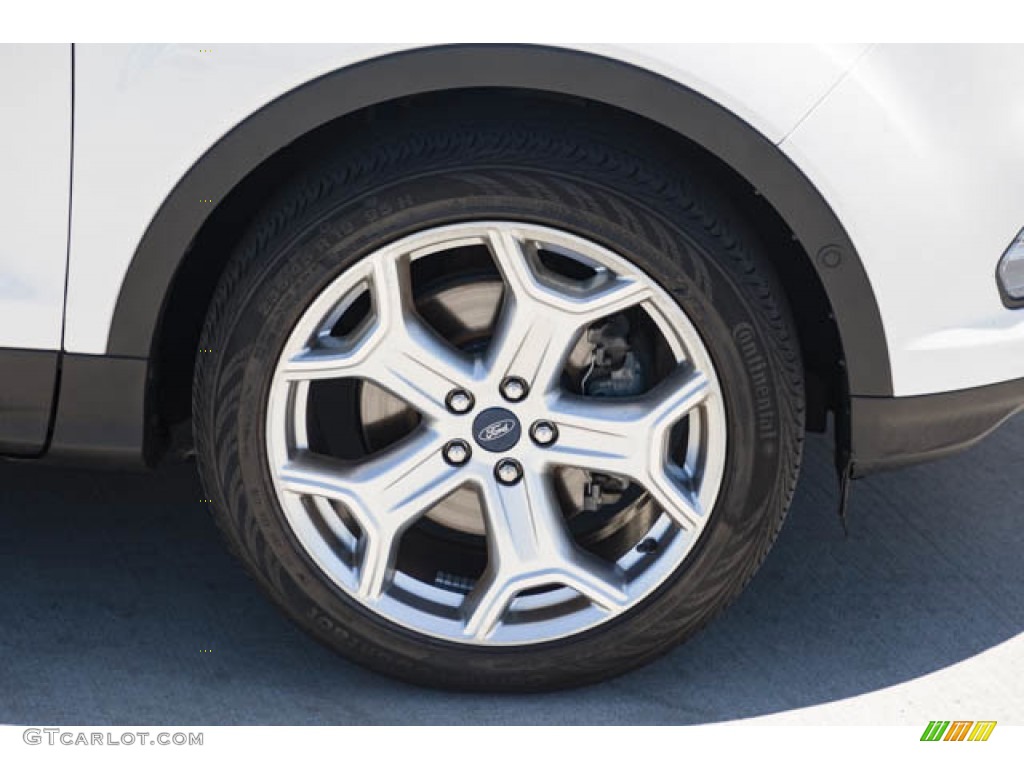 2019 Escape Titanium 4WD - White Platinum / Chromite Gray/Charcoal Black photo #38